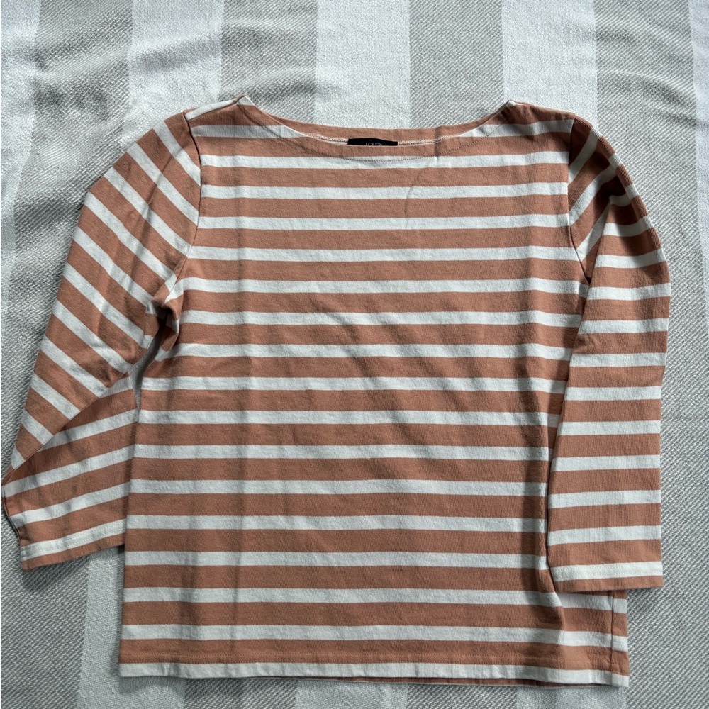 J. Crew Classic Boatneck Mariner Top
